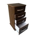 Ver imagem 1 de Armário Auxiliar Gaveteiro com 04 Gavetas Fiscomed