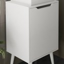 Ver imagem 7 de Gabinete 1 Porta com Cuba para Banheiro Bn3630x41 Branco Tecno Mobili
