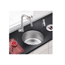 Cuba Aço Inox Gourmet Redonda Luxo 42x42x20cm Acessório - Brinovar - 2