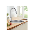 Ver imagem 4 de Cuba Aço Inox Gourmet Redonda Luxo 42x42x20cm Acessório - Brinovar