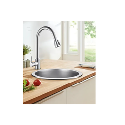 Cuba Aço Inox Gourmet Redonda Luxo 42x42x20cm Acessório - Brinovar - 4