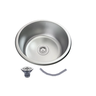 Cuba Aço Inox Gourmet Redonda Luxo 42x42x20cm Acessório - Brinovar - 1