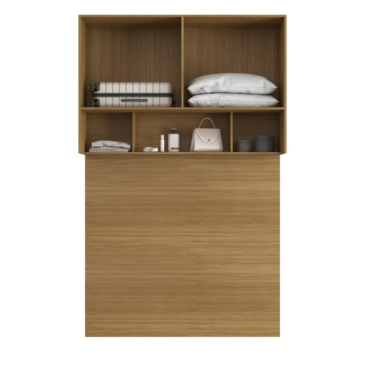 Ver imagem 4 de Módulo Cabeceira Aéreo Casal 100% MDF150cm em MDF com 4 Portas Altezza