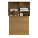 Ver imagem 4 de Ponte Modulada Cabeceira Aérea Casal 4 Portas 150cm 100% MDF Trend Altezza