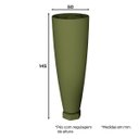 Ver imagem 2 de Kit 5 Pés Cônico para Cozinha Americana 