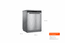 Ver imagem 3 de Lava-louças 15 Serviços Brastemp com Smart Sensor - Blf61ar 220v
