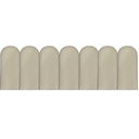 Ver imagem 4 de Cabeceira Nuvem Estofada Casal 7 Placas Suede Macio 45x20cm:branco