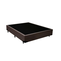 Cama Box Casal Sintético Marrom Colchão Espuma D33 Marrocos 30cm - 3