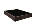 Ver imagem 3 de Cama Box Casal Sintético Marrom Colchão Espuma D33 Marrocos 30cm