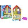 Brinquedo Casa Peppa Pig Quarto Sala Cozinha Banheiro Movéis - 1