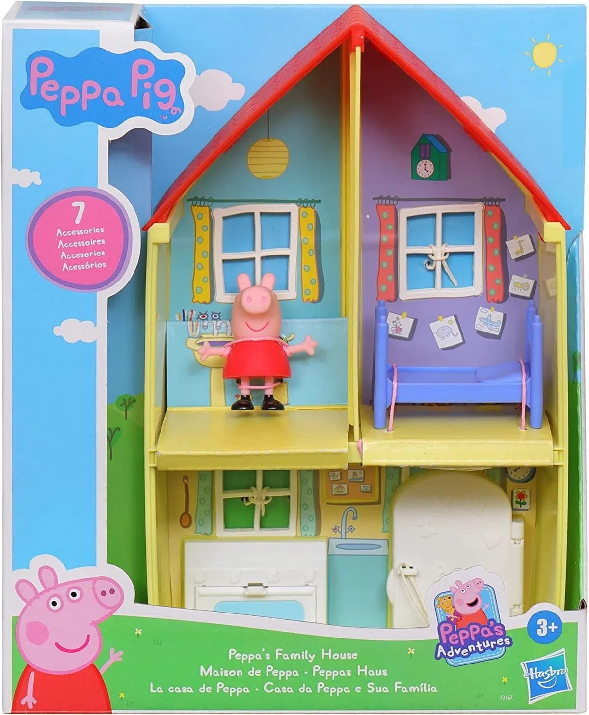 Casa da Peppa 3D em MDF