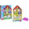 Brinquedo Casa Peppa Pig Quarto Sala Cozinha Banheiro Movéis - 1
