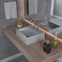 Ver imagem 1 de Kit Cuba Q32 com Torneira C50 e Válvula Abs, Sifão Pvc e Flexível Compace