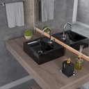 Ver imagem 1 de Kit Cuba Q32 com Torneira C50 e Válvula Abs, Sifão Pvc e Flexível Compace