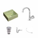 Ver imagem 2 de Kit Cuba Q32 com Torneira C50 e Válvula Abs, Sifão Pvc e Flexível Compace