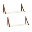 Ver imagem 6 de Dormitório Tutto 2 Portas, Cômoda, Berço Off White com Capitonê, Colchão Physical e Prateleiras