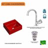 Kit Cuba Q32 com Torneira C50 e Válvula Abs Compace - 3