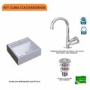 Ver imagem 3 de Kit Cuba Q32 com Torneira C50 e Válvula Abs Compace