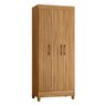 Guarda Roupa Roupeiro 03 Portas 01 Gaveta Lyon Freijó Moval - 3