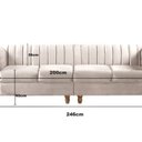 Ver imagem 3 de Sofá 4 Lugares Decoração Retrô Clássico Realeza Chesterfield