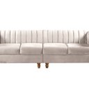 Ver imagem 2 de Sofá 4 Lugares Decoração Retrô Clássico Realeza Chesterfield