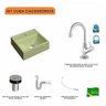Kit Cuba Q32 com Torneira 1198 Metal e Válvula Click 1"b + Sifão Pvc e Flexível Compace - 3