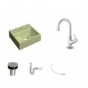 Ver imagem 2 de Kit Cuba Q32 com Torneira 1198 Metal e Válvula Click 1"b + Sifão Pvc e Flexível Compace