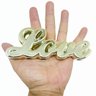 Kit Escultura Palavra + Porta Retrato Decorativo Enfeite Top - Love Dourado + Porta Retrato - 3