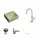 Ver imagem 2 de Kit Cuba Q32 com Torneira 1198 Metal e Válvula Click 1"b + Sifão Cromado e Flexível Compace