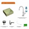 Kit Cuba Q32 com Torneira 1198 Metal e Válvula Click 1"b + Sifão Cromado e Flexível Compace - 3