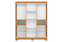 Ver imagem 4 de Guarda Roupa Olímpia 10 Portas e 2 Gavetas - Cinamomo Sálvia - Albatroz