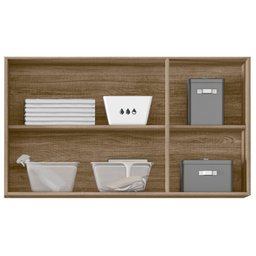 Armario Aereo 3 Portas 120 CM Em MDF Kali Premium 12197x10 Carvalho Rust Nicioli - 2 Armario Aereo 3 Portas 120 CM Em MDF Kali Premium 12197x10 Carvalho Rust Nicioli - 2