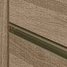 Armario Aereo 3 Portas 120 CM Em MDF Kali Premium 12197x10 Carvalho Rust Nicioli - 8