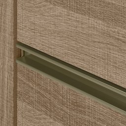 Armario Aereo 3 Portas 120 CM Em MDF Kali Premium 12197x10 Carvalho Rust Nicioli - 8 Armario Aereo 3 Portas 120 CM Em MDF Kali Premium 12197x10 Carvalho Rust Nicioli - 8