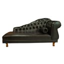 Ver imagem 1 de Sofá Chesterfield Elisabeth Divã 1,43m- Corano Café / decoração, sala, consultório, psicólogo