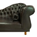 Ver imagem 3 de Sofá Chesterfield Elisabeth Divã 1,43m- Corano Café / decoração, sala, consultório, psicólogo