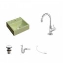 Ver imagem 2 de Kit Cuba Q32 com Torneira 1198 Metal e Válvula Click 1"g + Sifão Pvc e Flexível Compace