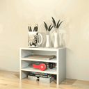 Ver imagem 1 de Escaninho Organizador de Mesa Branco 30x20x43cm
