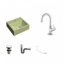 Ver imagem 2 de Kit Cuba Q32 com Torneira 1198 Metal e Válvula Click 1"g + Sifão Cromado e Flexível Compace