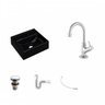 Kit Cuba Q32 com Torneira 1198 Metal e Válvula Click 1 1/2'' + Sifão Pvc e Flexível Compace - 2