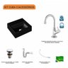 Kit Cuba Q32 com Torneira 1198 Metal e Válvula Click 1 1/2" + Sifão Pvc e Flexível Compace - 3