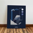 Ver imagem 3 de Kit 3 Quadro Moderno Placa Decorativa Luxuoso Arte Abstrata 28x20cm