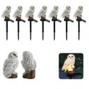 Ver imagem 3 de Coruja Luminaria Solar Kit 7 Uni Enfeite Casa Jardim Quintal Decoraçao Iluminaçao Resistente Luz LED
