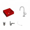 Ver imagem 2 de Kit Cuba Q32 com Torneira 1198 Metal e Válvula Click 1 1/2" + Sifão Cromado e Flexível Compace