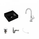 Ver imagem 2 de Kit Cuba Q32 com Torneira 1198 Metal e Válvula Click 1 1/2" + Sifão Cromado e Flexível Compace