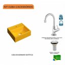 Ver imagem 3 de Kit Cuba Q32 com Torneira 1198 Metal e Válvula 1" Compace