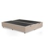 Base Cama Box Baú Queen com Pistão a Gás Bipartido 158x198 Suede:bege - 2