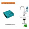Kit Cuba Q32 com Torneira 1198 Metal e Válvula 1" Compace - 3