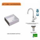 Ver imagem 3 de Kit Cuba Q32 com Torneira 1198 Metal e Válvula 1" Compace