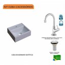 Ver imagem 3 de Kit Cuba Q32 com Torneira 1198 Metal e Válvula 1" Compace